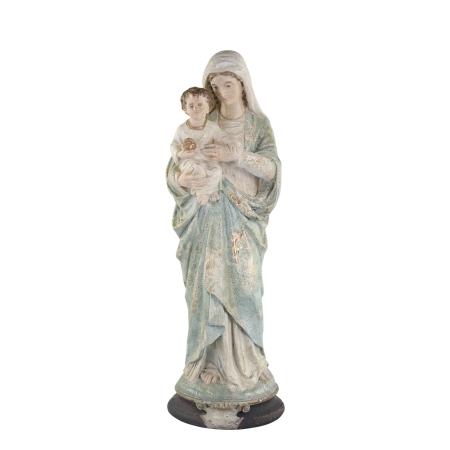 Dekoration Madonna H57/L19/B19 cm opal