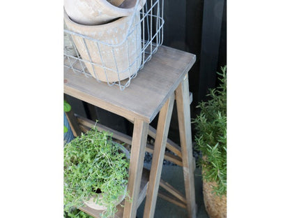 Blomsterstand Stige til deko H85/L44/B57 cm natur