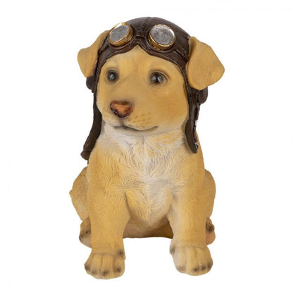 Dekoration Djur Hund 14x10x16 Cm Brun Polyresin