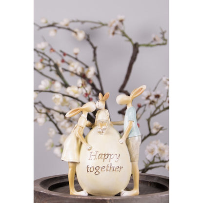 Påskdekoration Kanin Påsk 17 Cm Polyresin