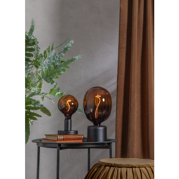 LED-lampa E27 ColourMix G125 Dim