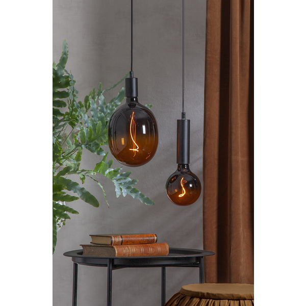 LED-lampa E27 ColourMix G125 Dim