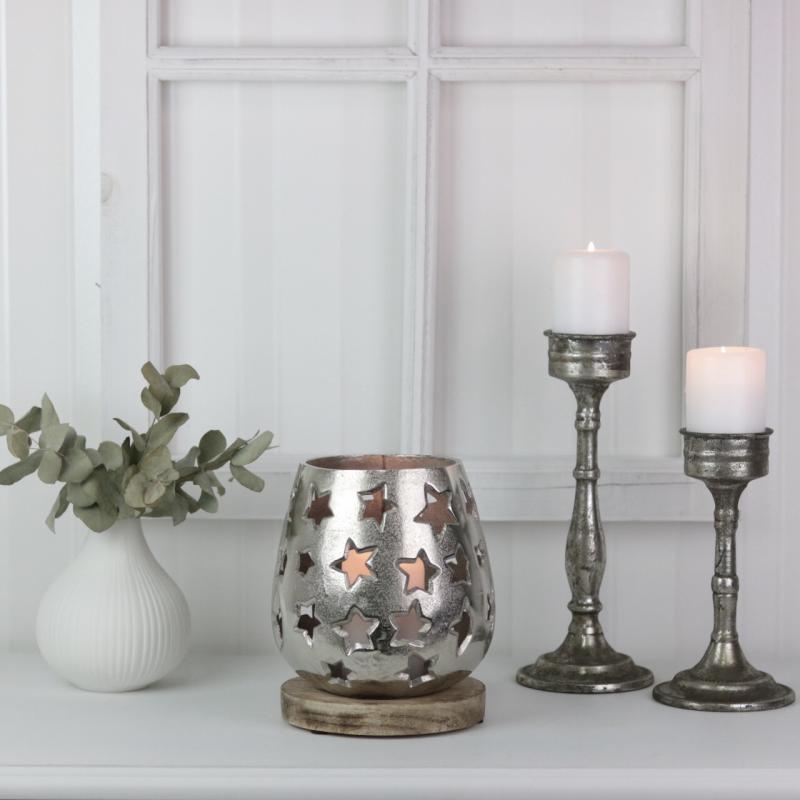 Ljuslykta Stämning XL (B/H/D) 14x18x14 cm