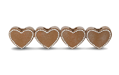 Julelysestage Peberkager 35x4,5x7cm