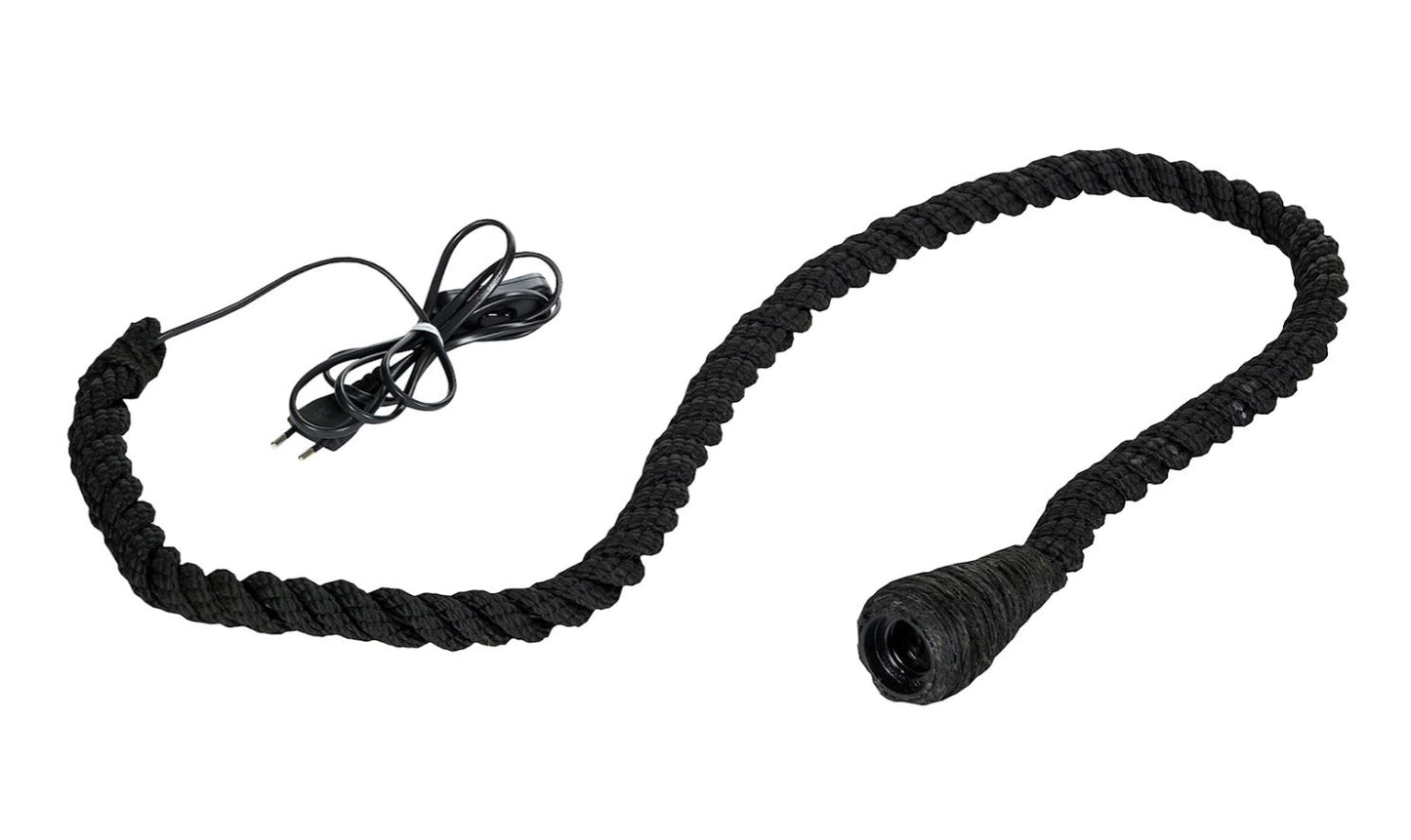 Loftlampe Rep 150 cm sort